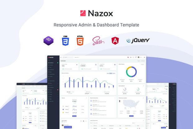 Nazox - Angular 10 Admin & Dashboard Template