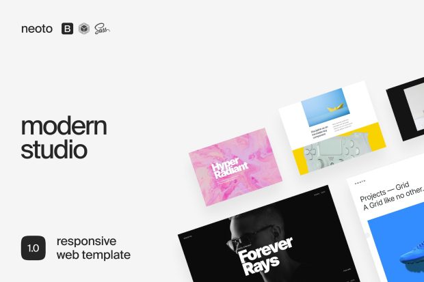 Neoto | Creative Studio Portfolio Template