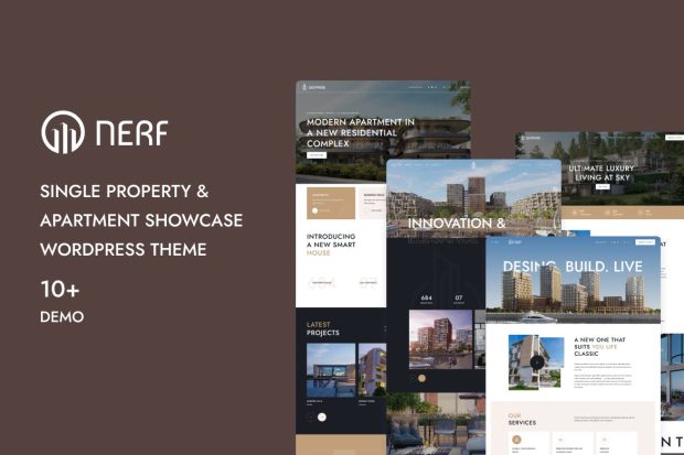 Nerf - Single Property WordPress Theme 1.0.5