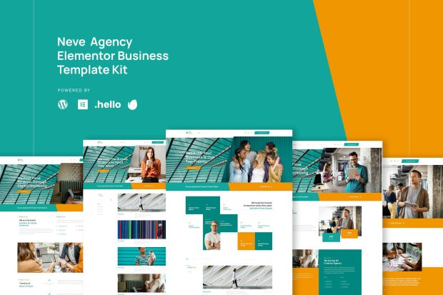 Neve - Digital Business Agency Elementor Template Kit