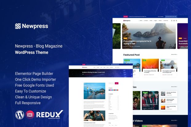 Newpress - Blog Magazine WordPress Theme 2.0.0