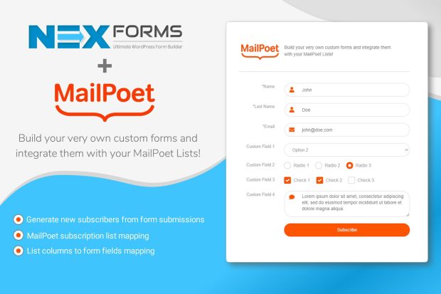 NEX-Forms - MailPoet Add-on 7.5.1