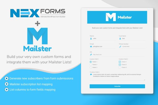 NEX-Forms - Mailster Add-on 7.5.1