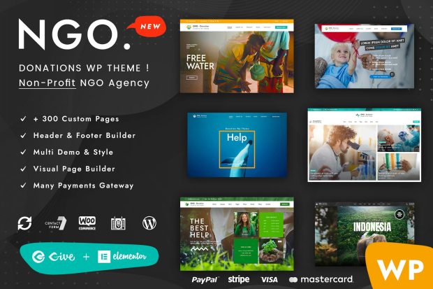 Ngo - Charity & Donation WordPress Theme 1.6