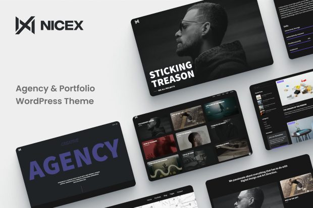 Nicex - Creative Portfolio Theme 1.0.4