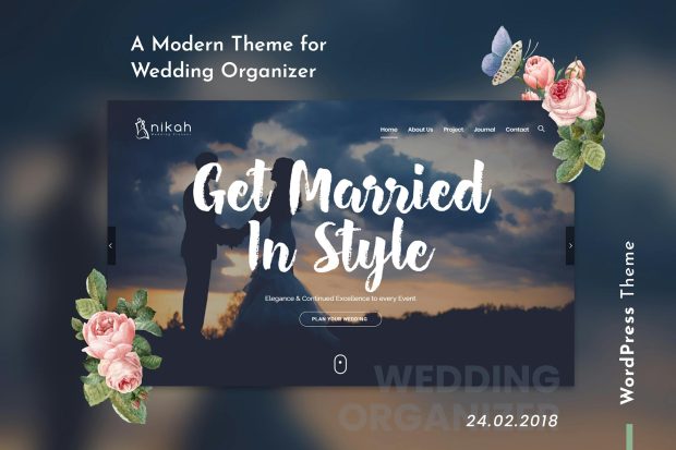 Nikah | Wedding Organizer & Planner WordPress 1.7