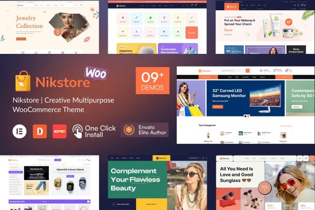 Nikstore Creative Multipurpose WooCommerce Theme 1.4