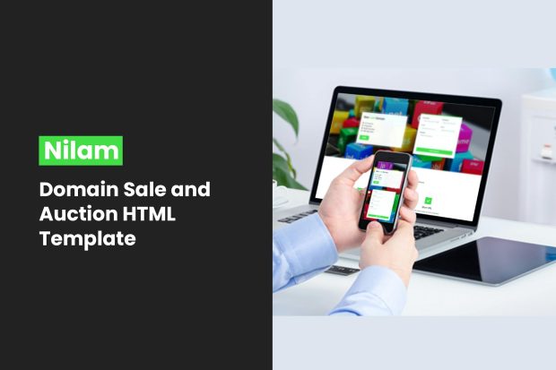 Nilam - Domain Sale and Auction HTML Template