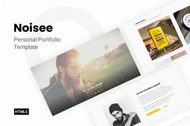 Noisee - Personal Portfolio Template