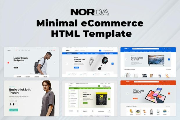 Norda - Minimal eCommerce HTML Template