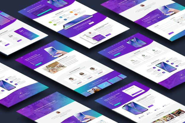 Nova - Premium App Landing Page Template