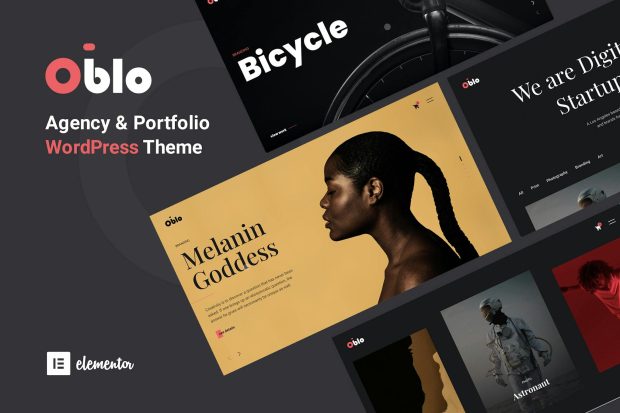 Oblo - Agency Portfolio Elementor WordPress Theme 2.1.5