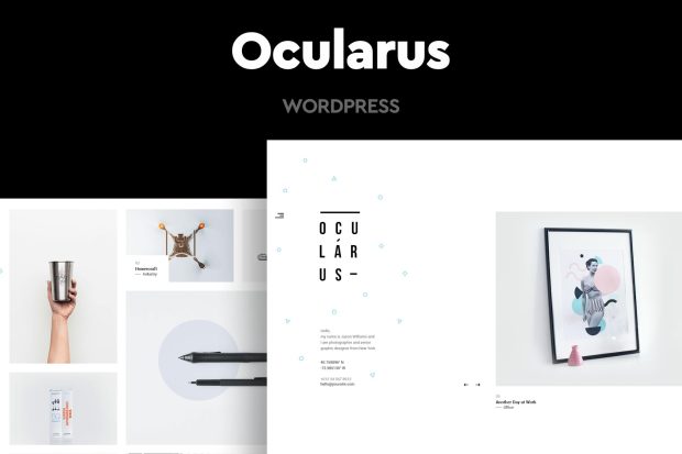 Ocularus - Minimal Photography WordPress Theme 1.7