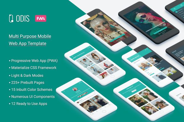 Odis: PWA Mobile App (Progressive Web App)