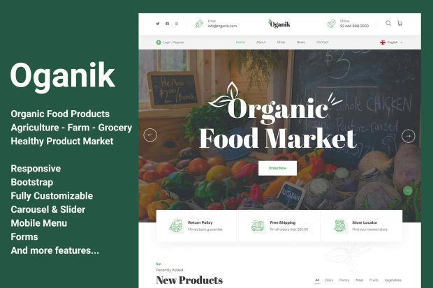 Oganik - Organic Food Products & Agriculture Farm