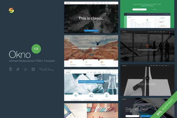 Okno - Ultimate Multipurpose HTML5 Template