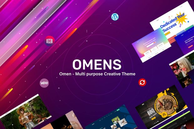 Omens - Multipurpose Creative WordPress Theme 1.0.3