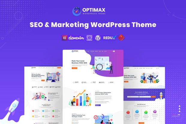 Optimax - SEO & Marketing WordPress Theme 2.0.2