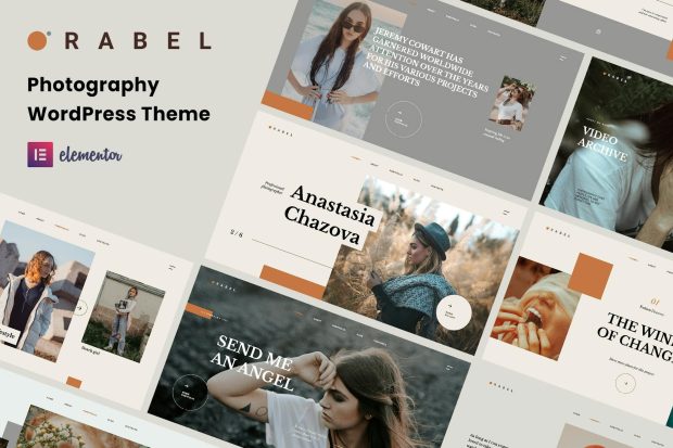 Orabel - Photography Portfolio Elementor WordPress 1.1.5