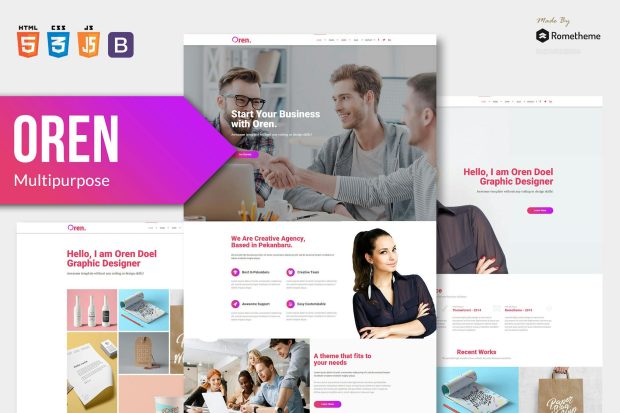 OREN - Responsive Multi-purpose HTML Template RS