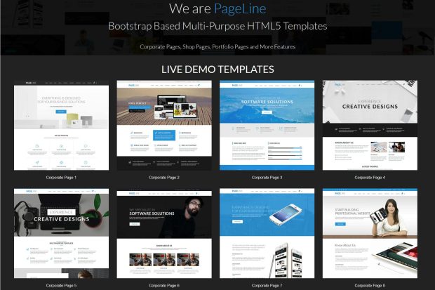 PageLine - Bootstrap Based Multipurpose HTML5 Template