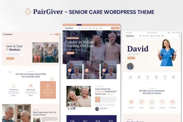 PairGiver - Senior Care WordPress Theme 1.0