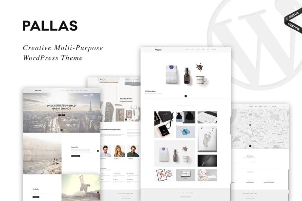 Pallas - Creative Multi-Purpose WordPress Theme 1.9.2