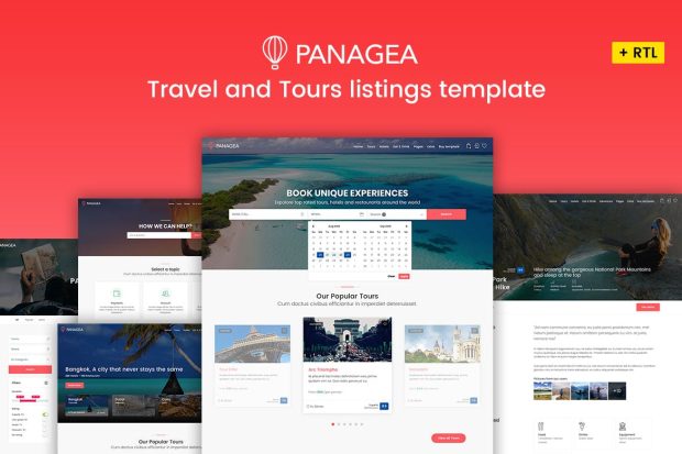 Panagea - Travel and Tours Listings Template