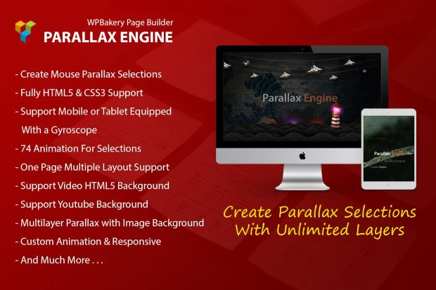 Parallax Engine - Addon For WPBakery Page Builder 1.0.6