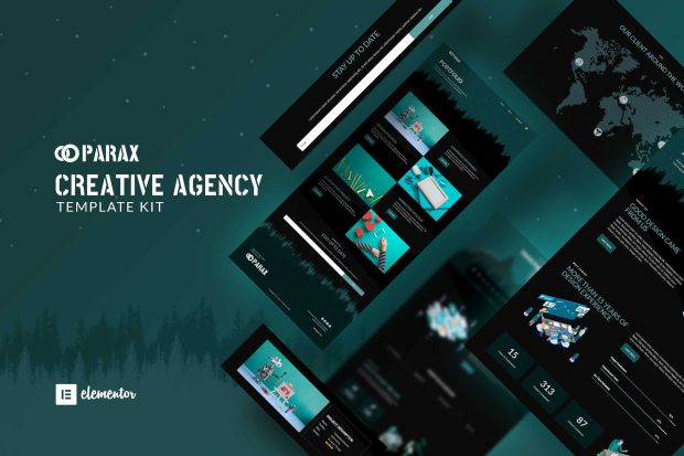 Parax - Creative Agency Elementor Template Kit