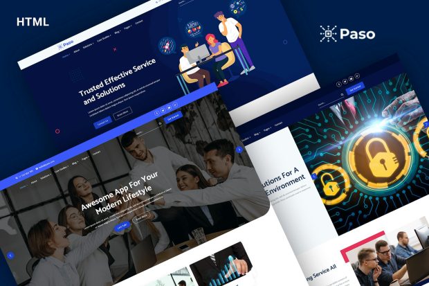 Paso - IT Solutions & Tech Services HTML Template