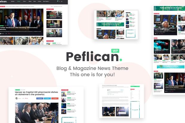 Peflican - A Newspaper & Magazine WordPress Theme 2.0.0