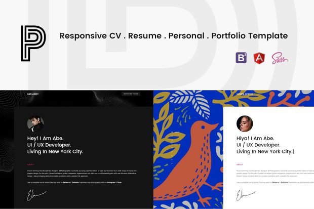 Penelope - Responsive CV / Resume Template