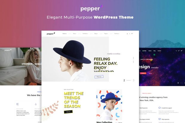 Pepper - Elegent Multi Purpose WordPress Theme 1.8