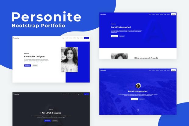 Personite - Bootstrap Portfolio Template