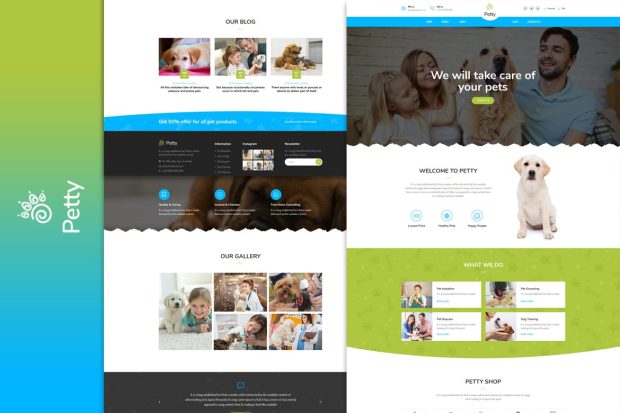 Pet Shop - HTML Template