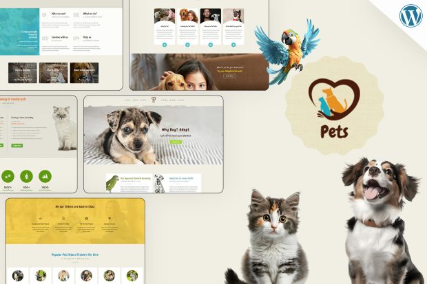 Pet World - Dog Care & Pet Shop WordPress Theme 2.8