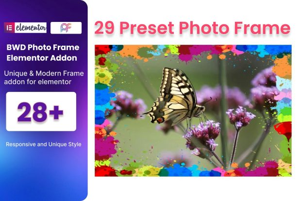 Photo Frame Addon For Elementor 1.0