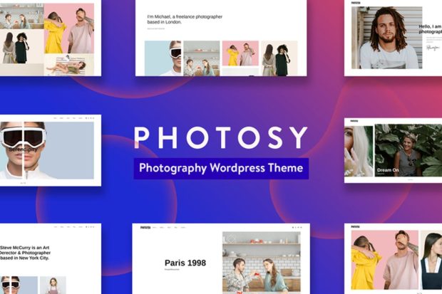 Photosy - Photography WordPress Theme 1.7