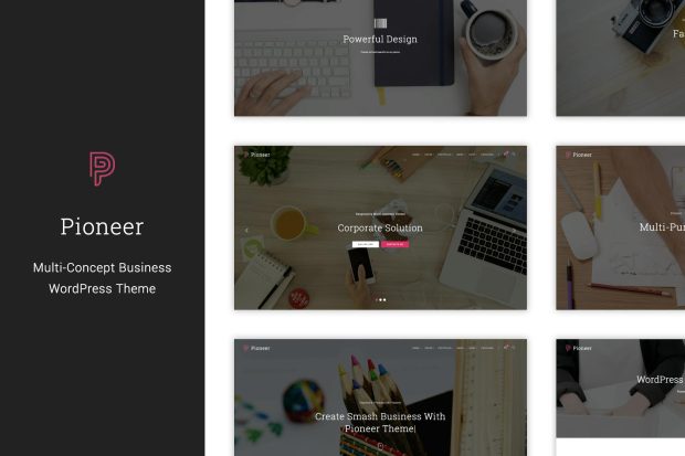 Pioneer - Multi-Concept Corporate WordPress Theme 1.0.7