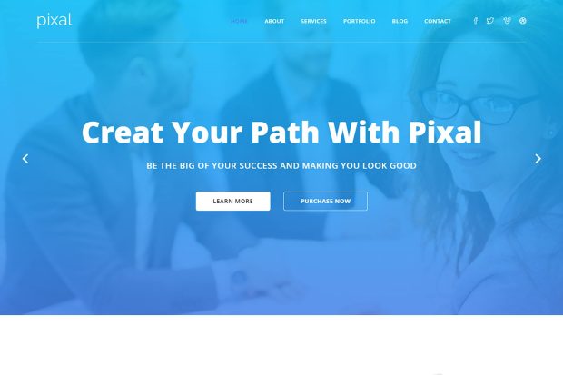 Pixal - Creative Multipurpose Template