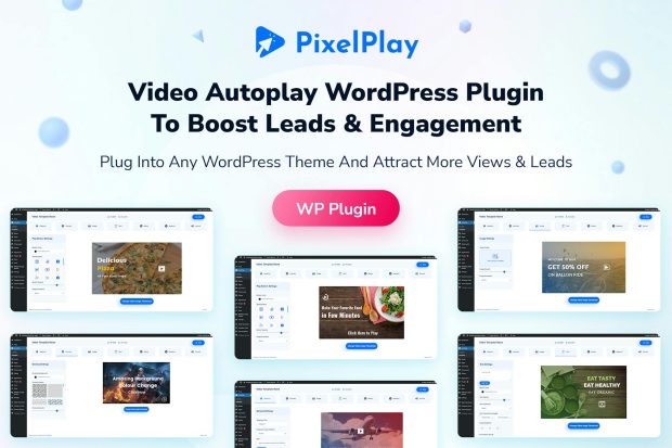 PixelPlay - Video Autoplay WordPress Plugin 1.0.0