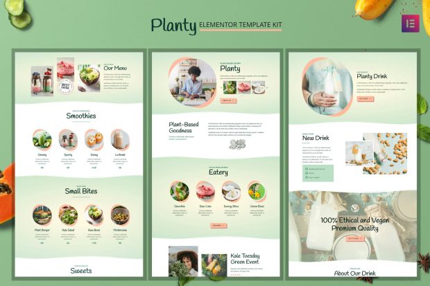 Planty - Cafe & Restaurant Template Kit