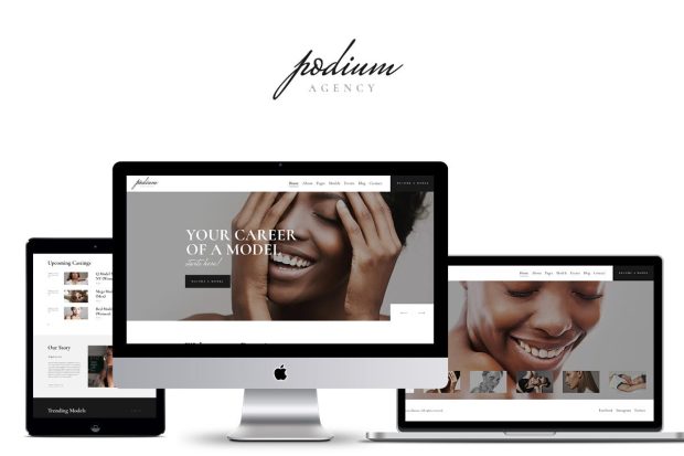 Podium - Model Agency WordPress Theme 1.1.7