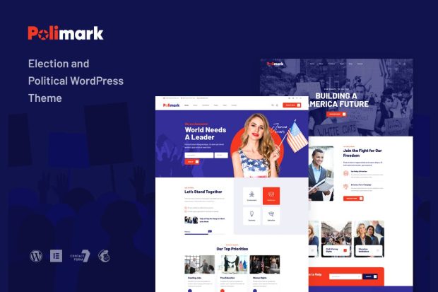 Polimark - Election & Political WordPress Theme 1.0.0