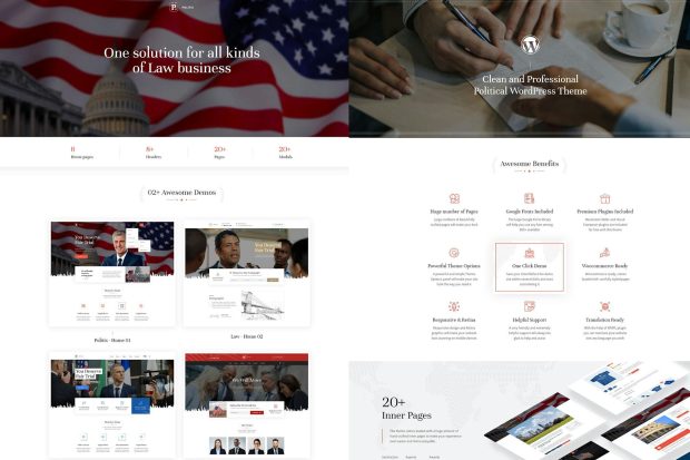 Politix - Political Campaign WordPress Theme 1.0.5