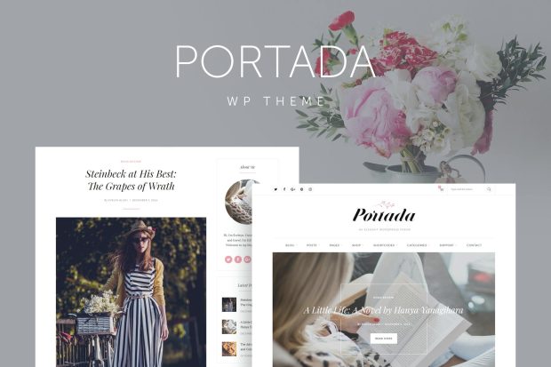 Portada - Elegant Blog Blogging WordPress Theme 2.2