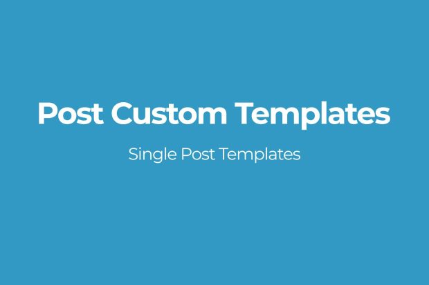 Post Custom Templates 1.17