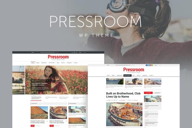 Pressroom - News and Magazine WordPress Theme 6.3