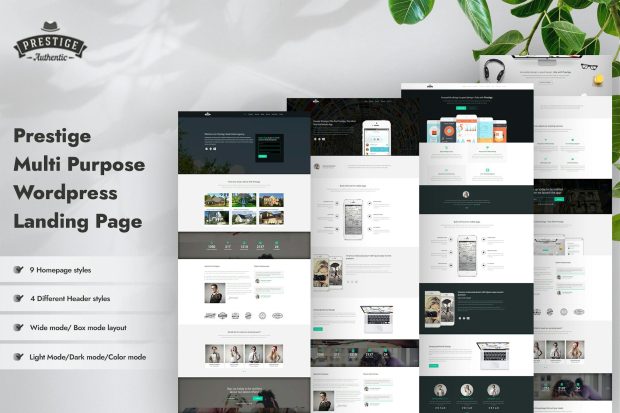 Prestige - Multi Purpose WordPress Landing Pages 1.3.6.3